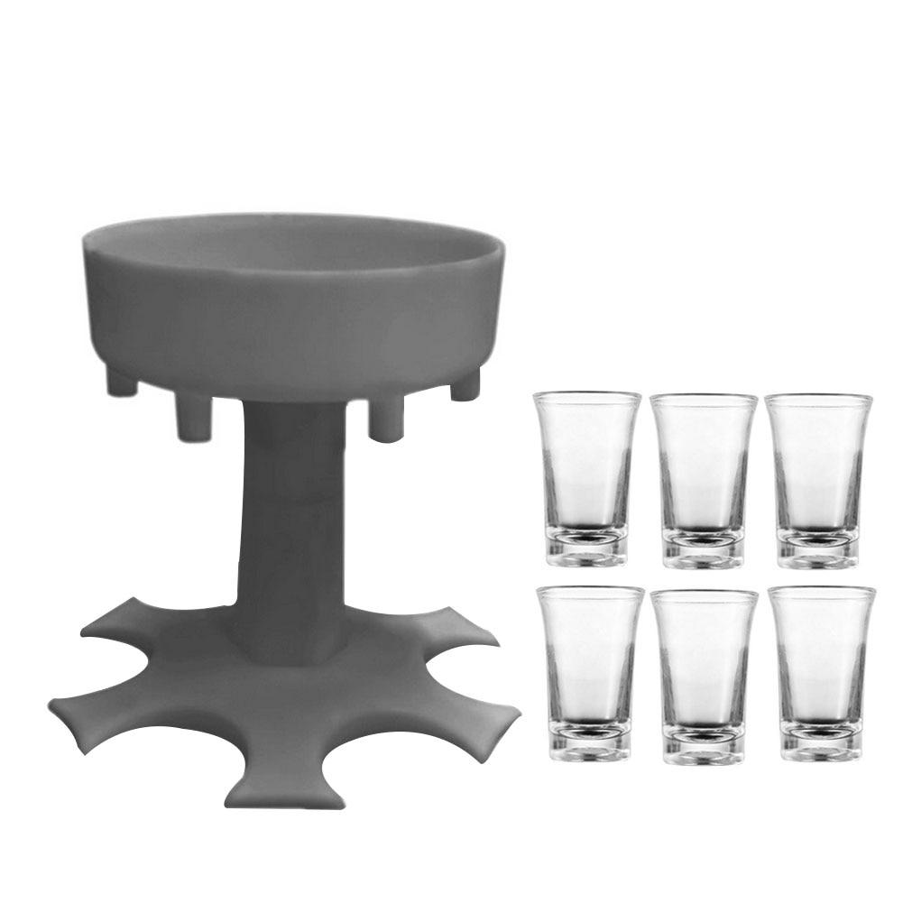 Distributeur fontaine à shooters + 6 verres à shot