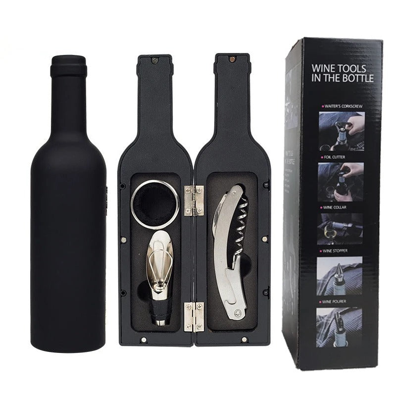 Coffret bouteille de vin 3 pièces